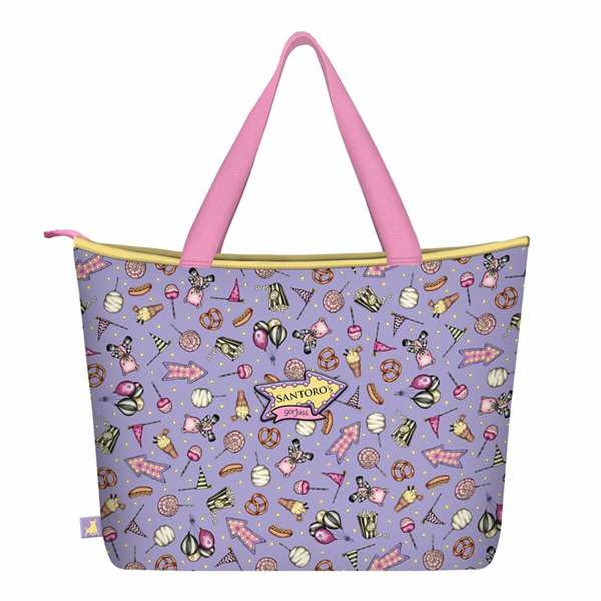 Handtas Gorjuss First prize Lila 41,5 x 30 x 13 cm-Topper Trend