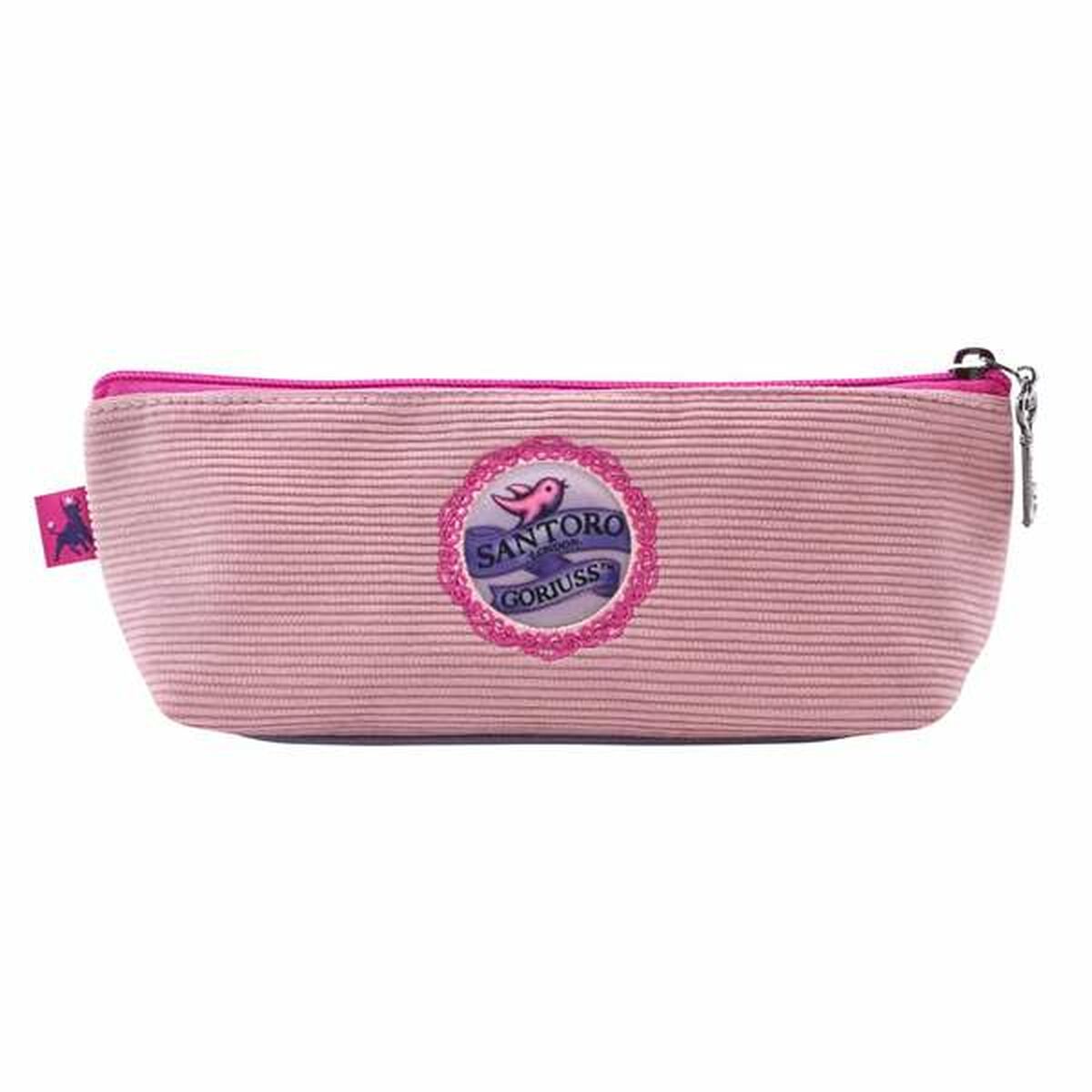 Schoolpennenzak Gorjuss Cheshire cat Blauw Paars 22,3 x 8,8 x 5,7 cm-Topper Trend