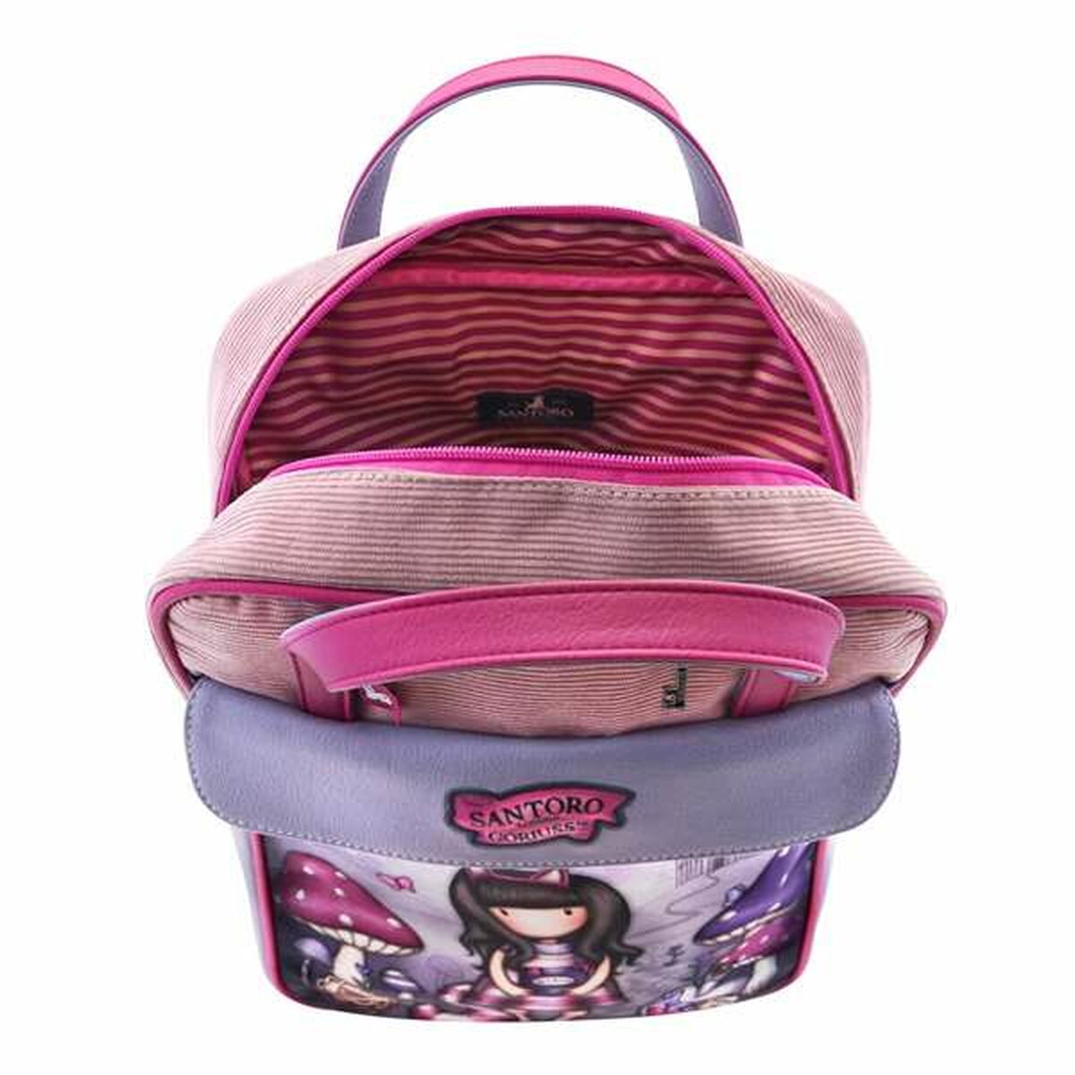 Rugzak Gorjuss Cheshire cat Roze 27 x 10 x 37 cm-Topper Trend