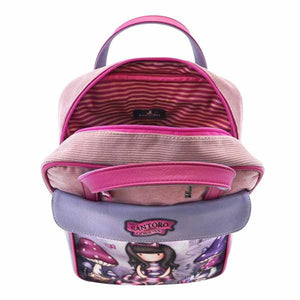 Rugzak Gorjuss Cheshire cat Roze 27 x 10 x 37 cm-Topper Trend