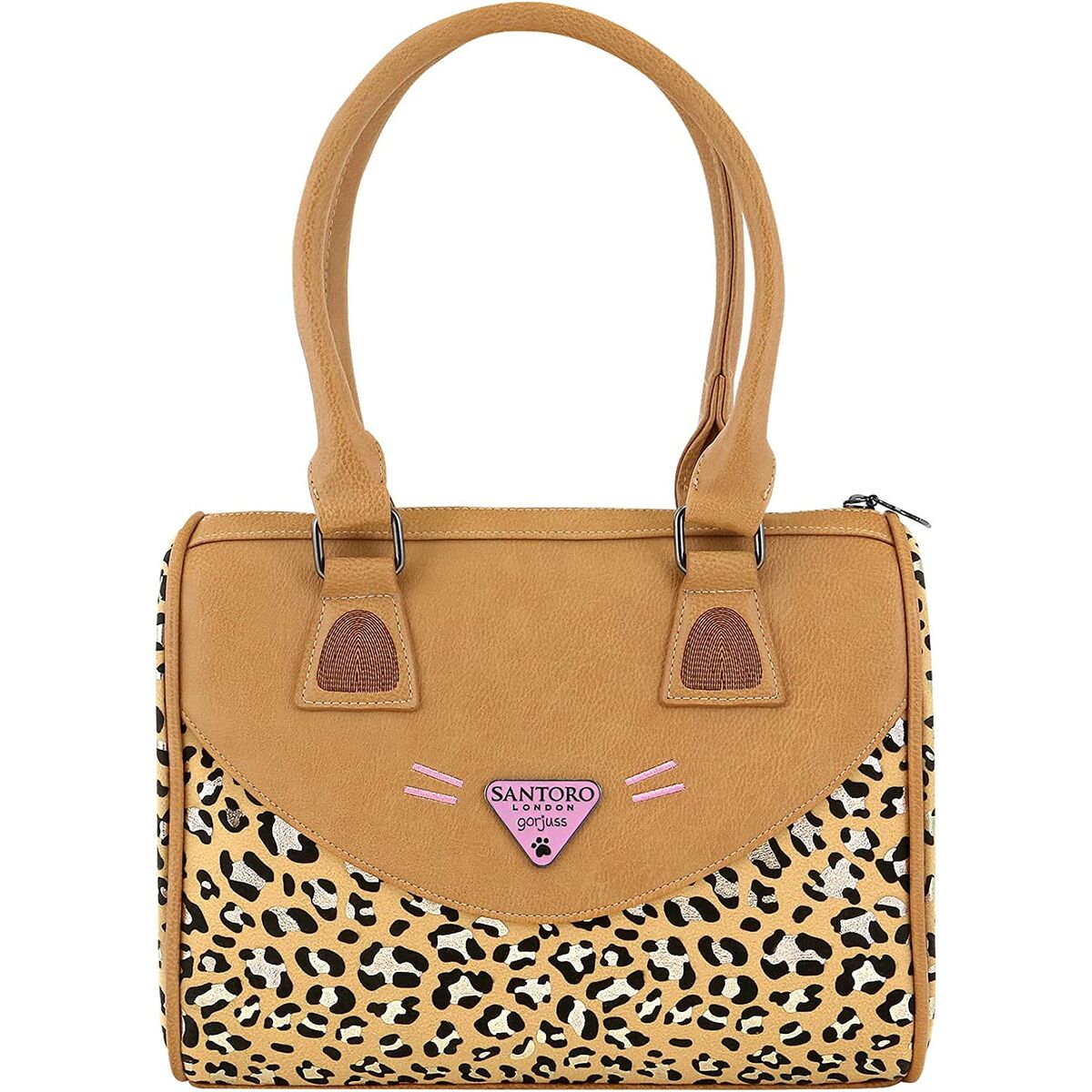 Handtas Gorjuss Purrrrrfect Love Luipaard 28 x 22 x 13 cm-Topper Trend