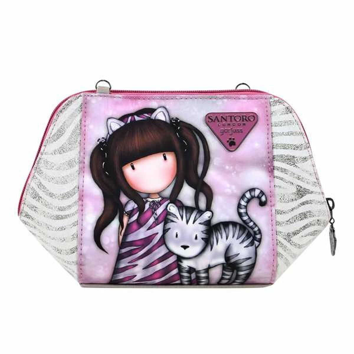 Schoudertas Gorjuss Ruby Wild Grijs 26 x 15,5 x 9,5 cm-Topper Trend