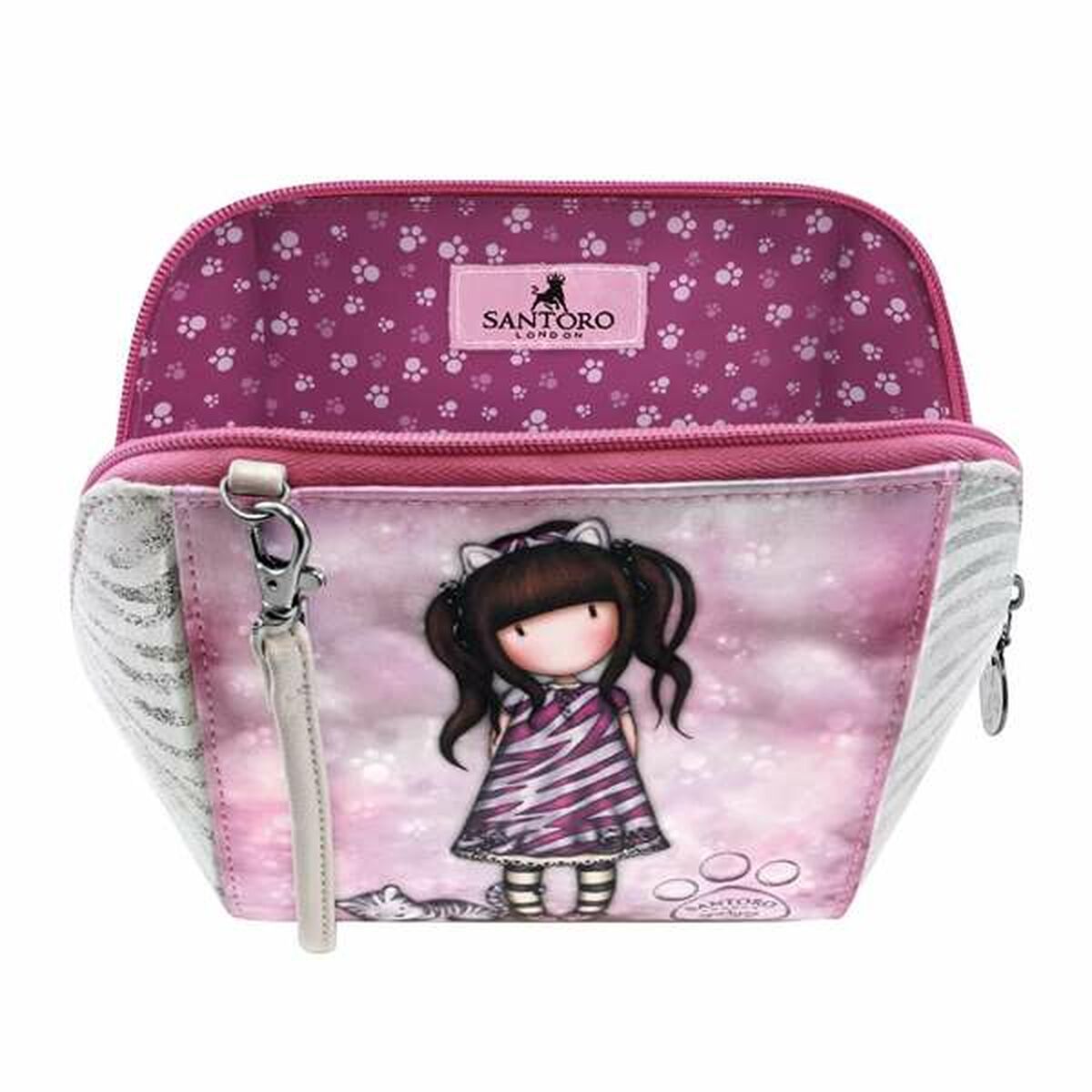 Schoudertas Gorjuss Ruby Wild Grijs 26 x 15,5 x 9,5 cm-Topper Trend