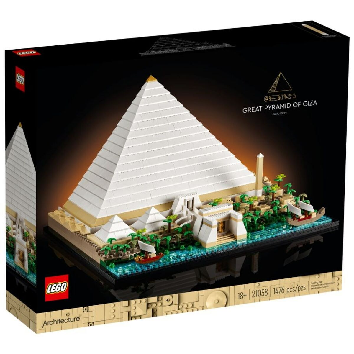 Playset Lego 21058 35 x 20 x 3 cm 1476 Onderdelen-Topper Trend