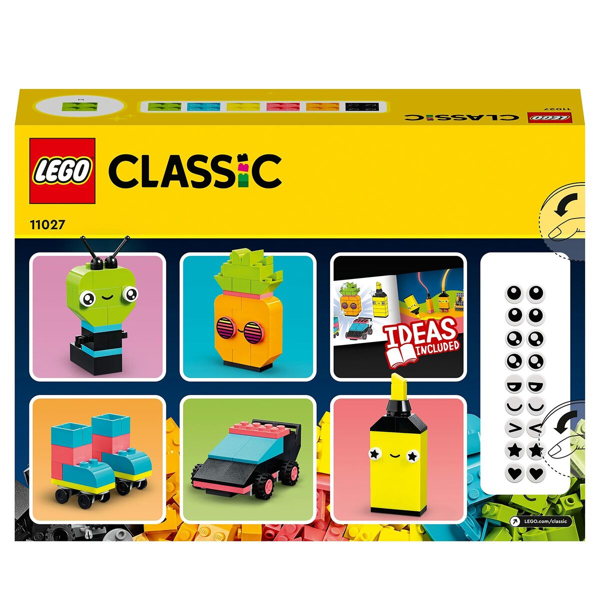 Bouwspel Lego Classic Neon-Topper Trend