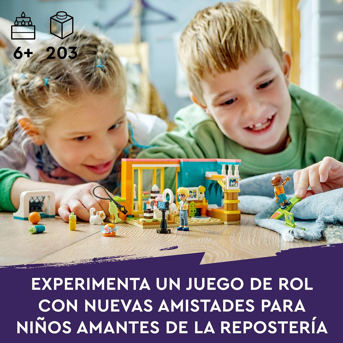Bouwspel Lego Habitación de Leo 203 Onderdelen-Topper Trend