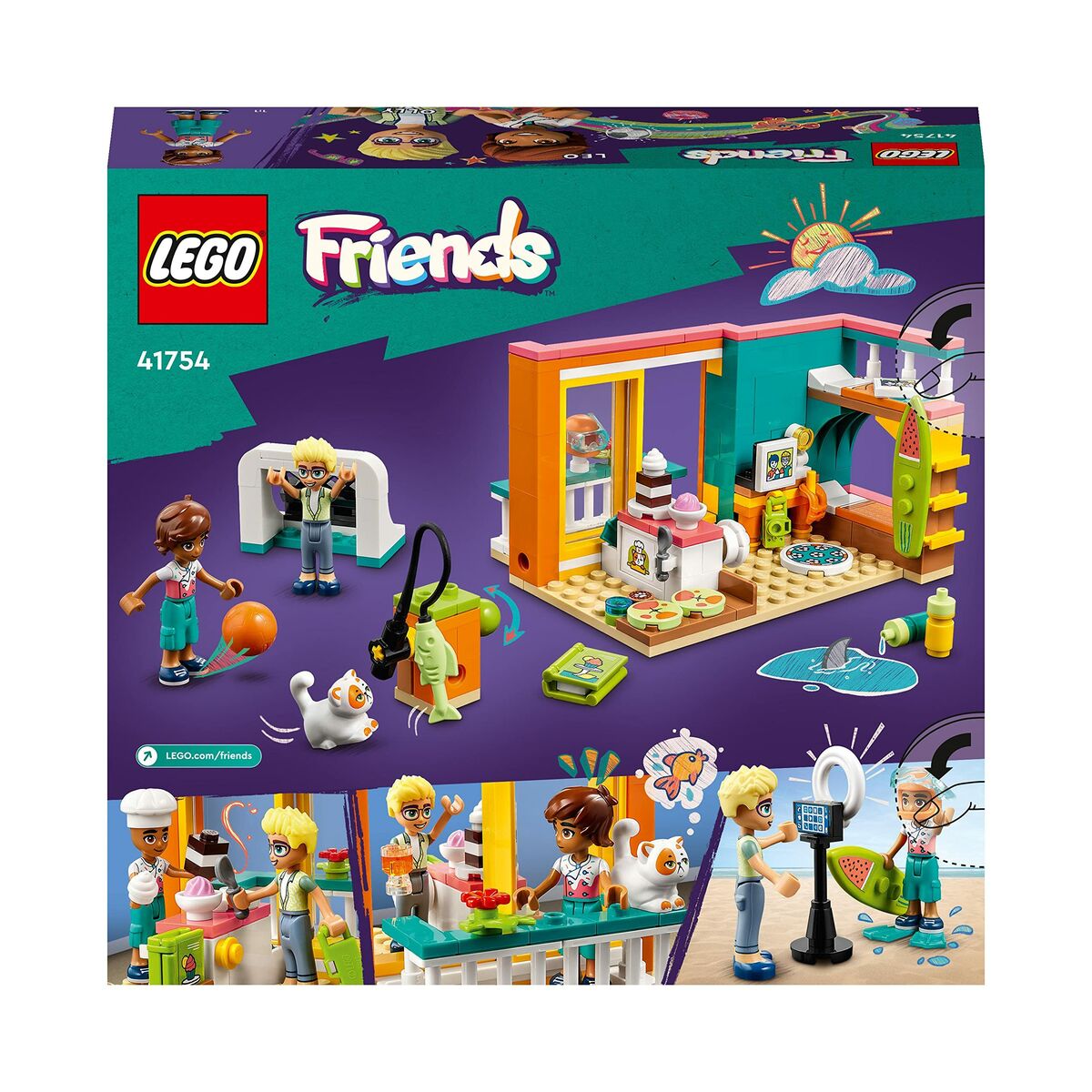 Bouwspel Lego Habitación de Leo 203 Onderdelen-Topper Trend
