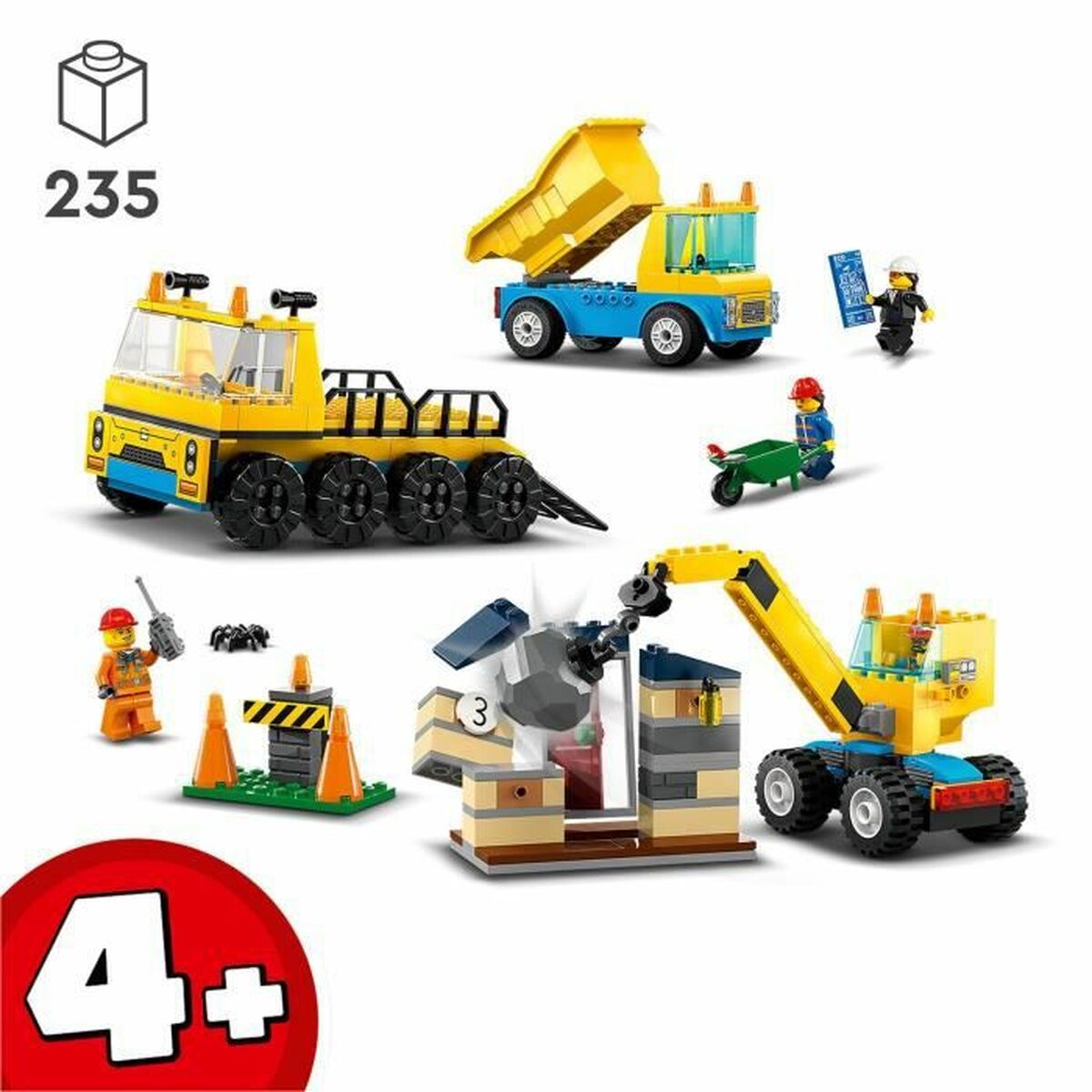 Bouwspel Lego 60391 235 Onderdelen-Topper Trend