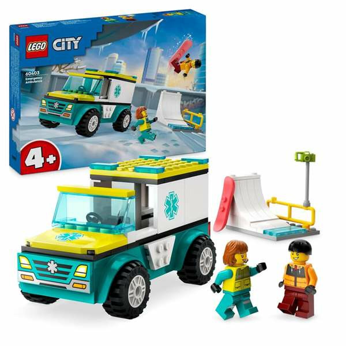 Bouwspel Lego 60403 Multicolour 79 Onderdelen-Topper Trend