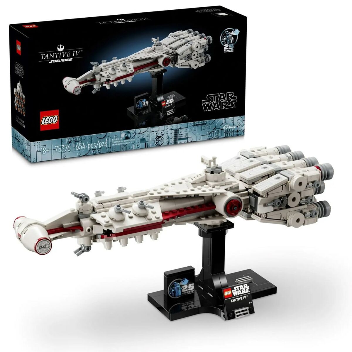 Bouwspel Lego Tantive IV Multicolour 654 Onderdelen-Topper Trend