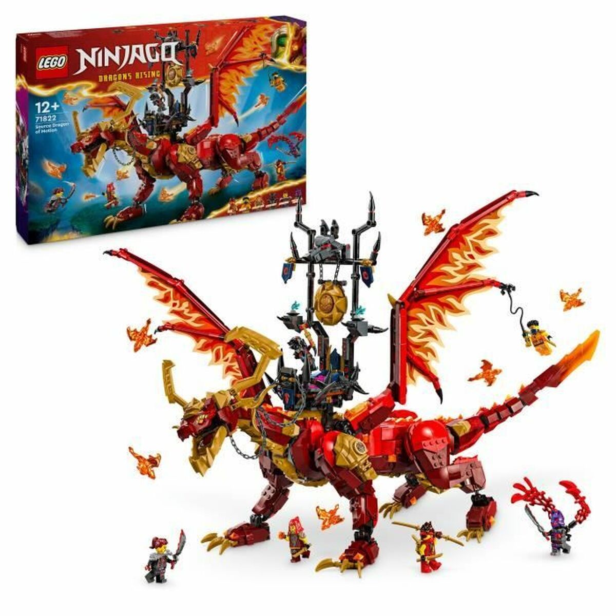 Bouwspel Lego Fuente Dragón de Movimiento Multicolour-Topper Trend