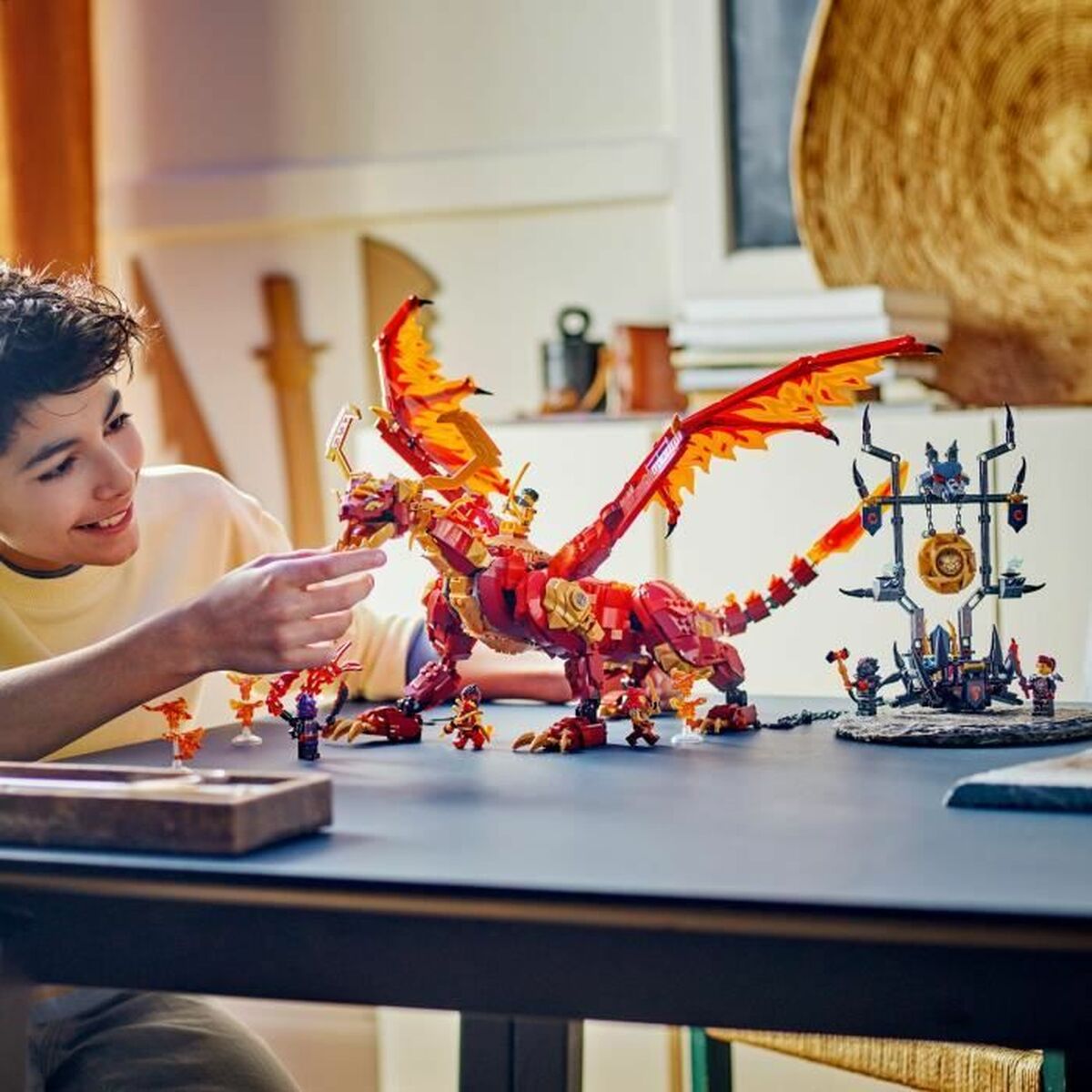 Bouwspel Lego Fuente Dragón de Movimiento Multicolour-Topper Trend