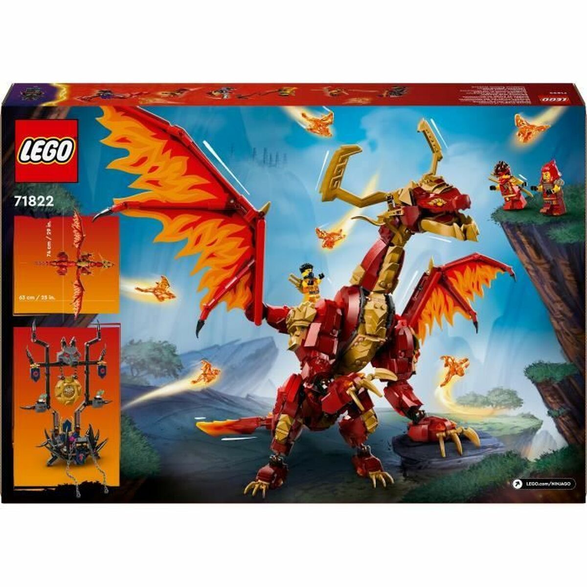 Bouwspel Lego Fuente Dragón de Movimiento Multicolour-Topper Trend
