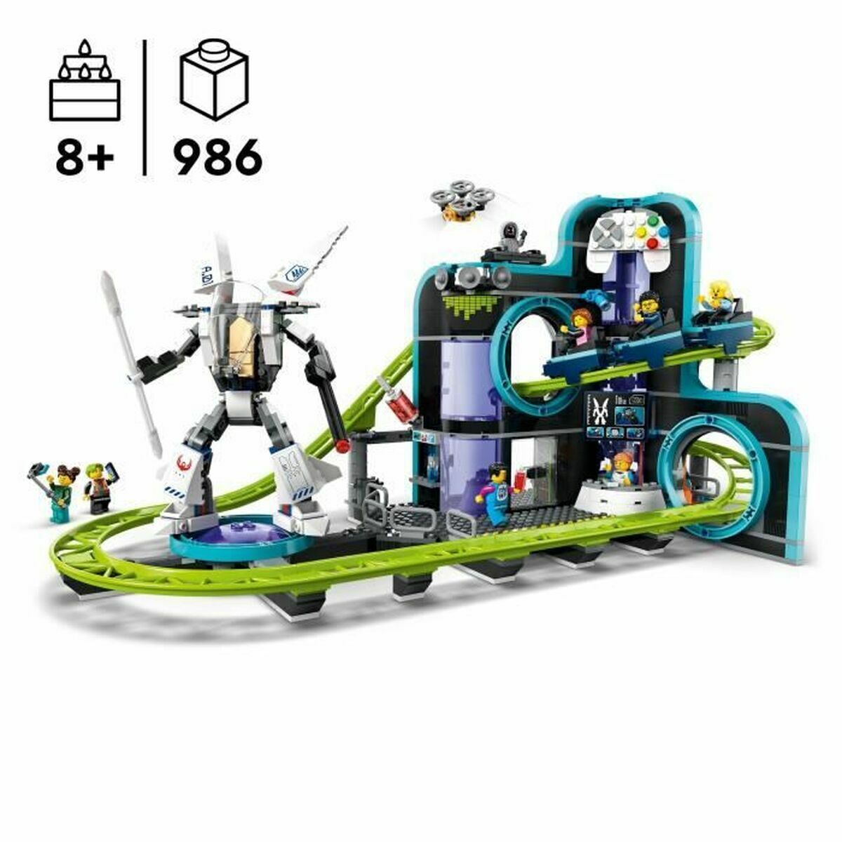 Bouwspel Lego Parque Mundial de Robots Multicolour-Topper Trend
