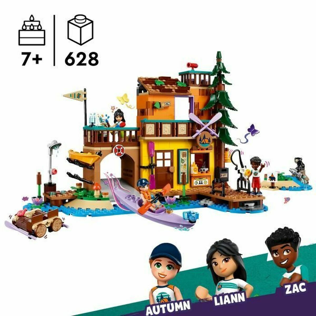 Bouwspel Lego Friends 42626 628 Onderdelen-Topper Trend