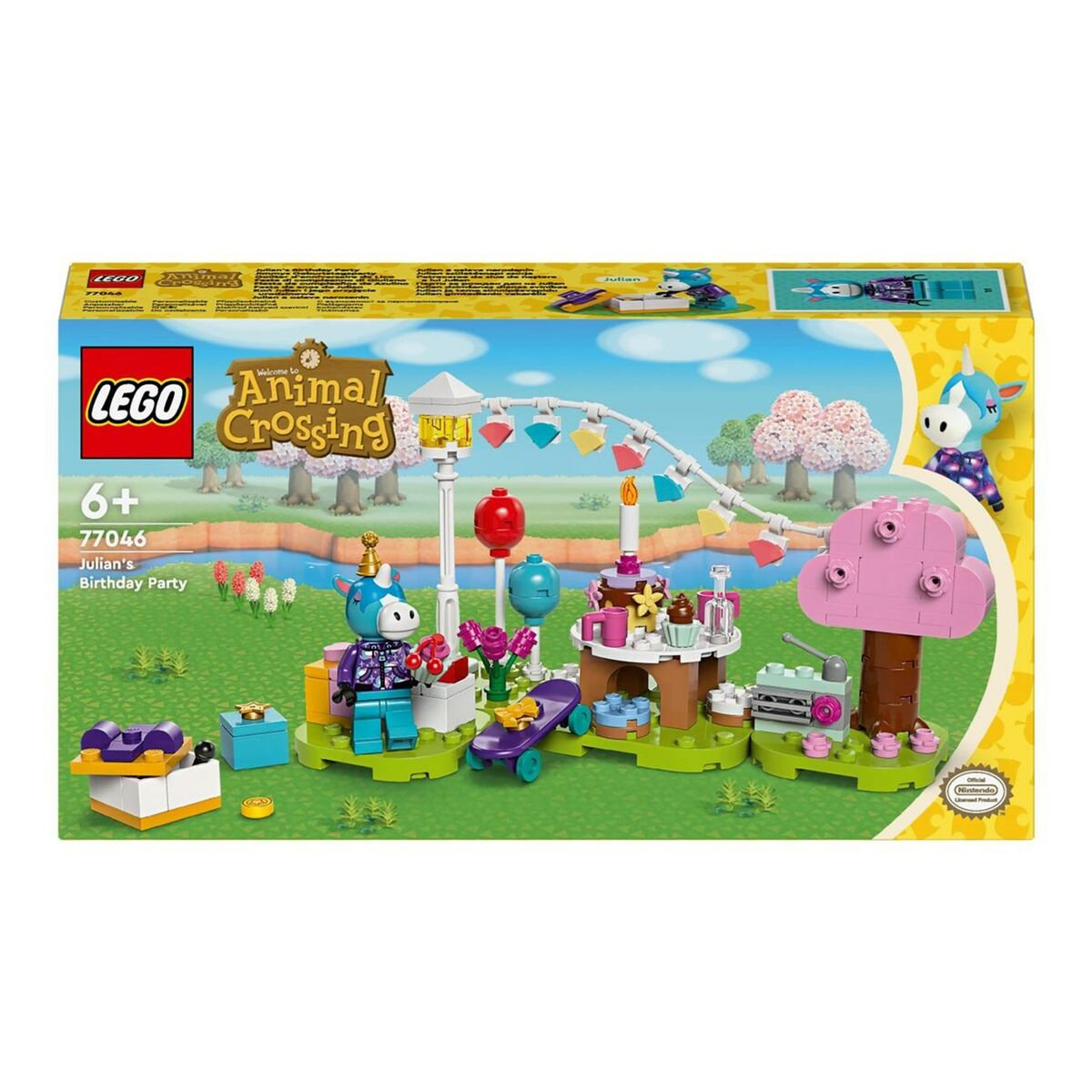Bouwspel Lego 77046 Fiesta de cumpleaños de Julian Multicolour 170 Onderdelen-Topper Trend
