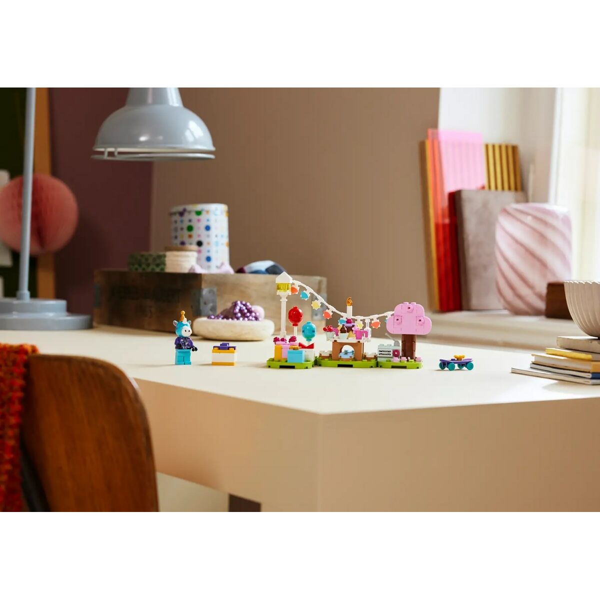 Bouwspel Lego 77046 Fiesta de cumpleaños de Julian Multicolour 170 Onderdelen-Topper Trend