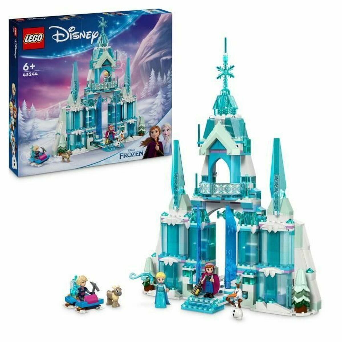 Bouwspel Lego Disney 43244 Frozen: Elsa's Ice Palace Multicolour 630 Onderdelen-Topper Trend