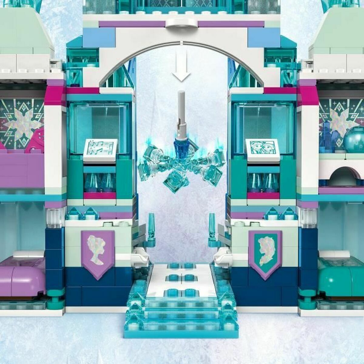 Bouwspel Lego Disney 43244 Frozen: Elsa's Ice Palace Multicolour 630 Onderdelen-Topper Trend