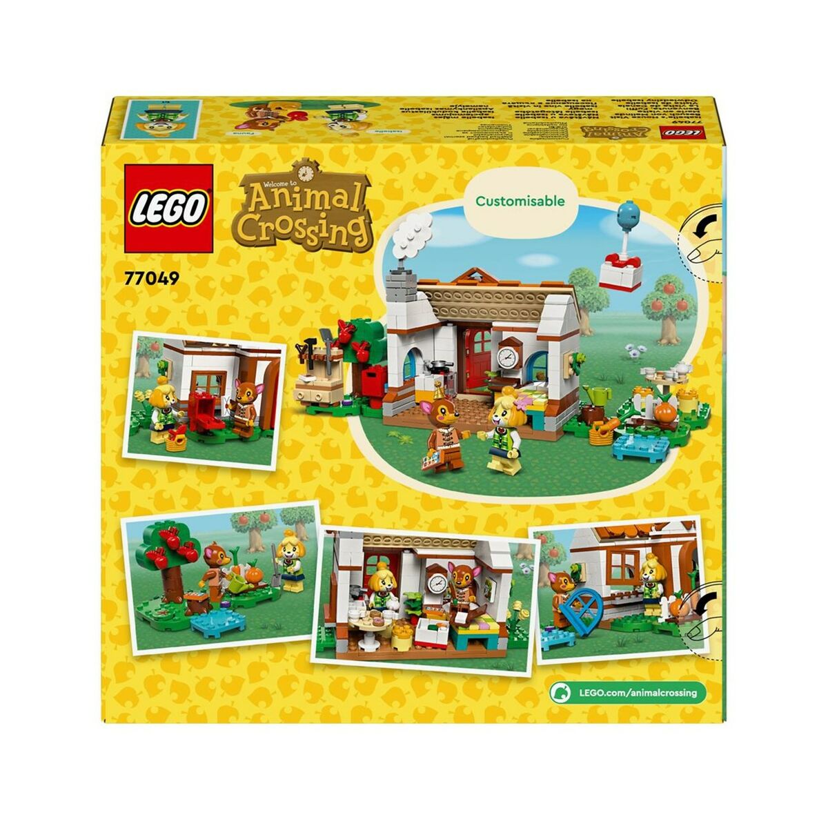 Bouwspel Lego Animal Crossing 77049 Isabelle's House visit Multicolour 389 Onderdelen-Topper Trend