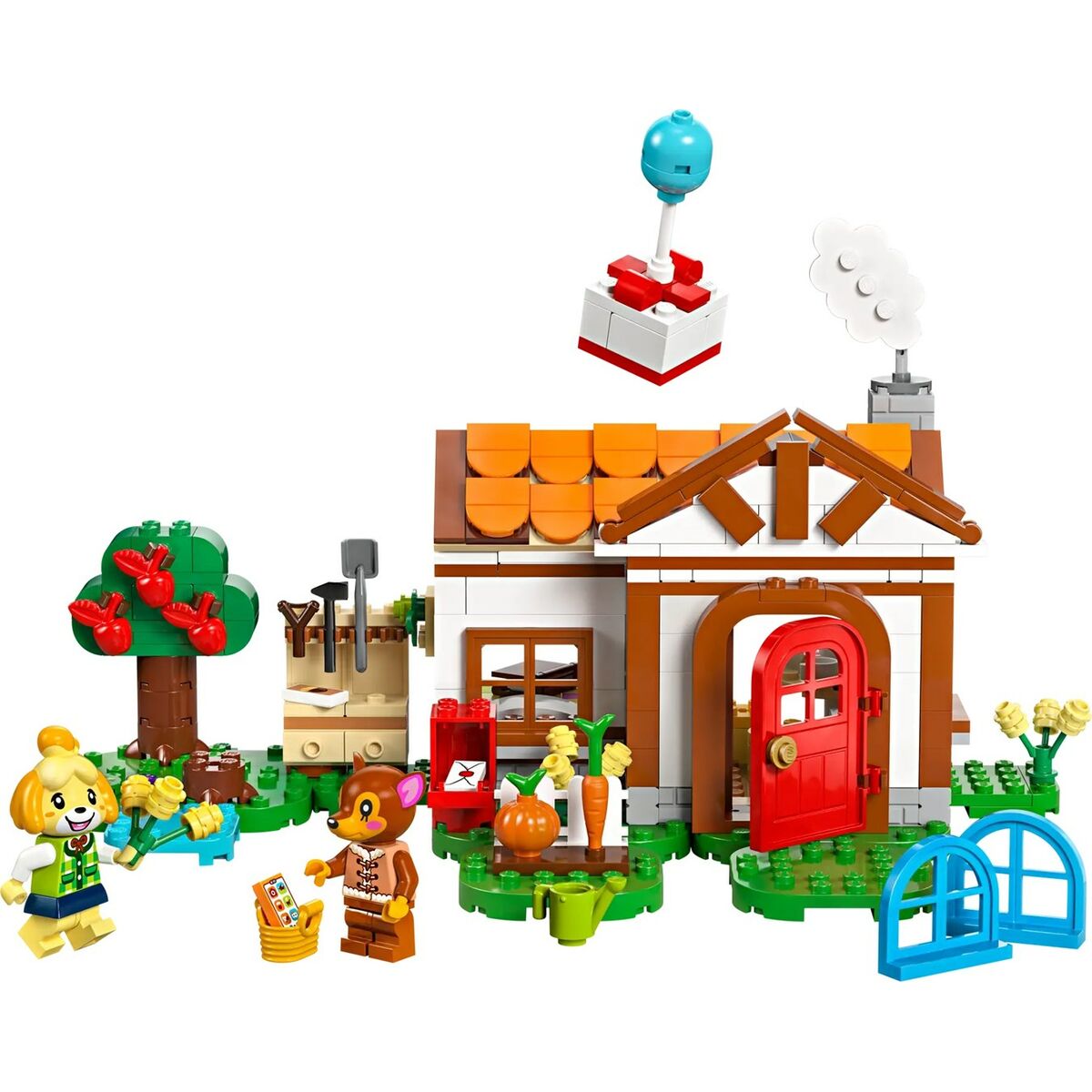 Bouwspel Lego Animal Crossing 77049 Isabelle's House visit Multicolour 389 Onderdelen-Topper Trend
