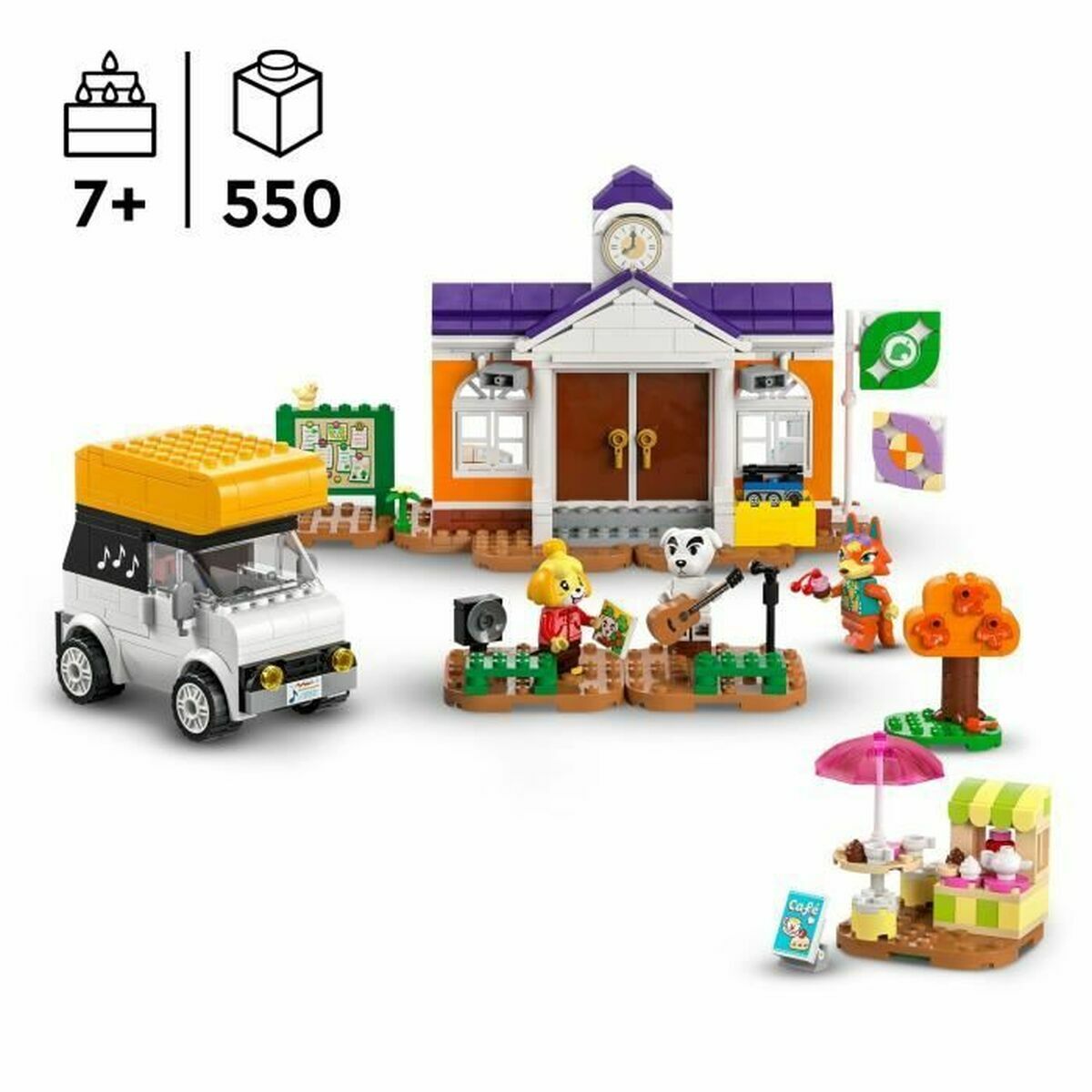 Bouwspel Lego Animal Crossing 77052 Multicolour 550 Onderdelen-Topper Trend