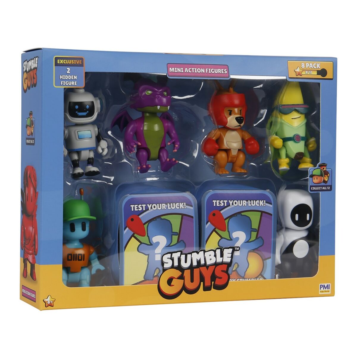 Figurenset Stumble Guys SG3208B Mini 8 Onderdelen-Topper Trend