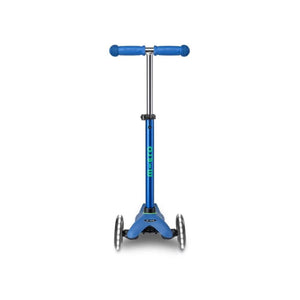 Scooter Micro Mini DELUXE LED Crystal Blue Blauw-Topper Trend
