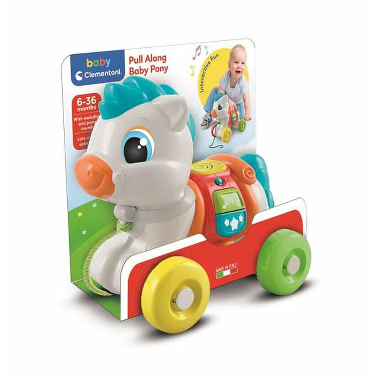 Sleepspeelgoed Clementoni Pony Baby 26 x 25 x 13 cm-Topper Trend