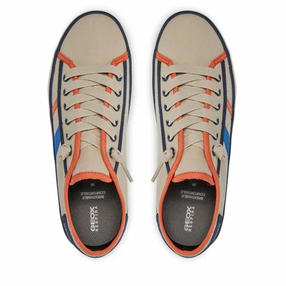Sportschoenen voor Kinderen Geox Gisli Beige-Topper Trend