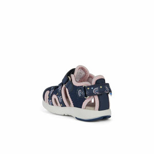 Kindersandalen Geox Multy Blauw-Topper Trend