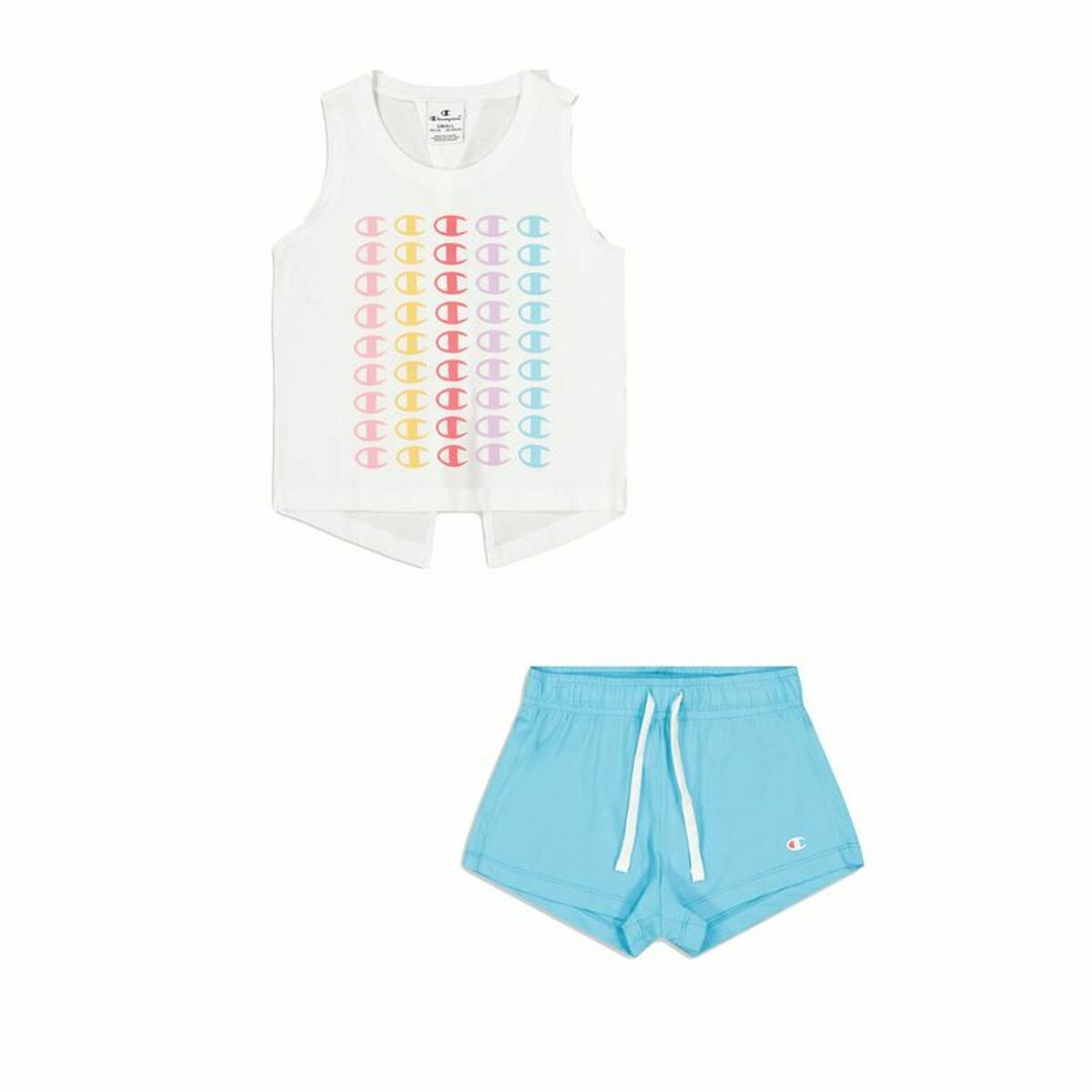 Sportoutfit voor kinderen Champion Wit 2 Onderdelen-Topper Trend
