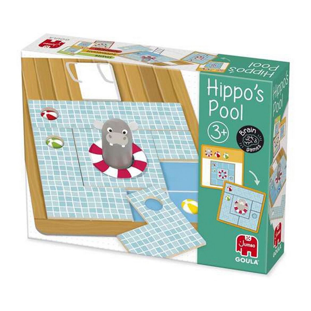 Educatief Spel Goula Hippo's Pool 36 Onderdelen-Topper Trend
