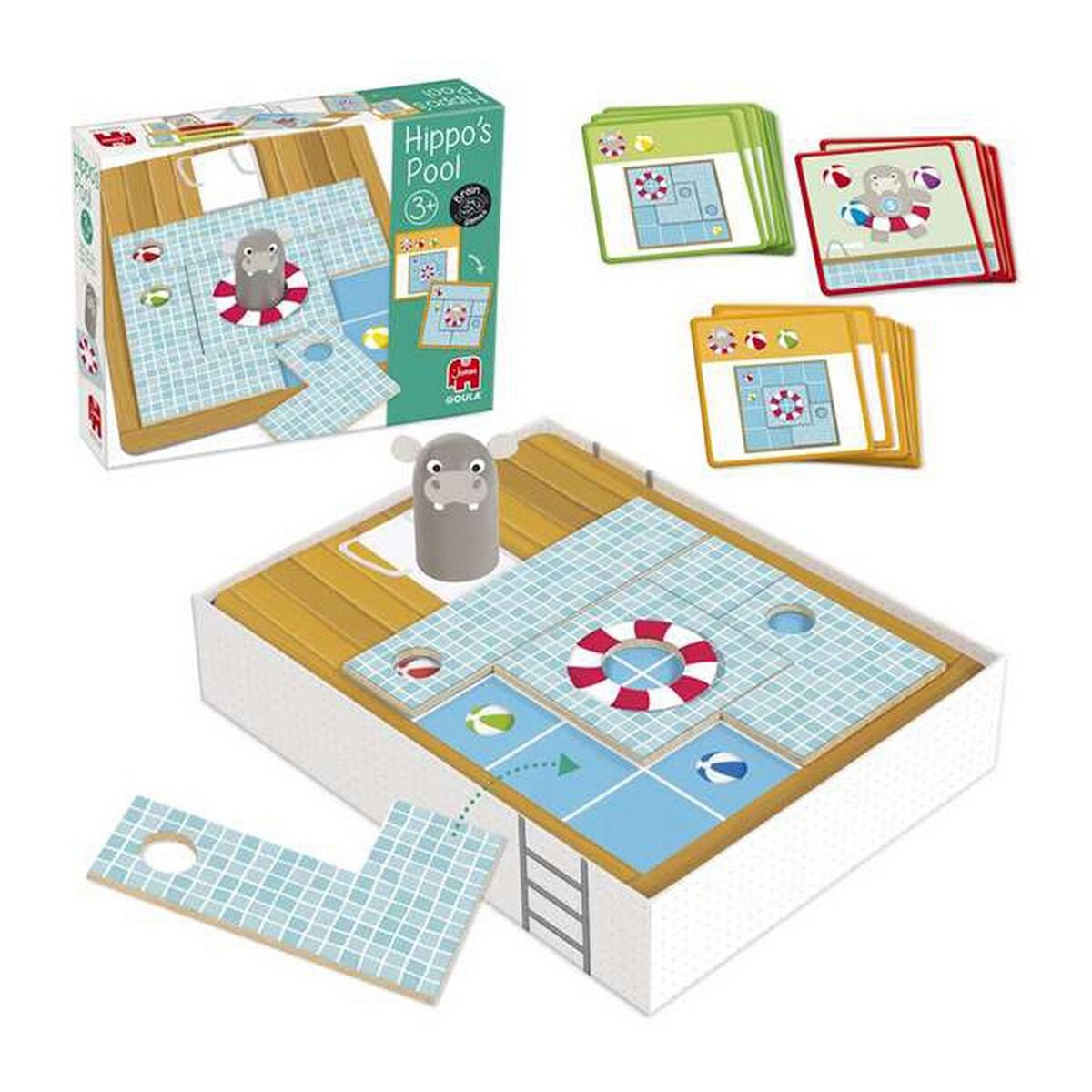 Educatief Spel Goula Hippo's Pool 36 Onderdelen-Topper Trend