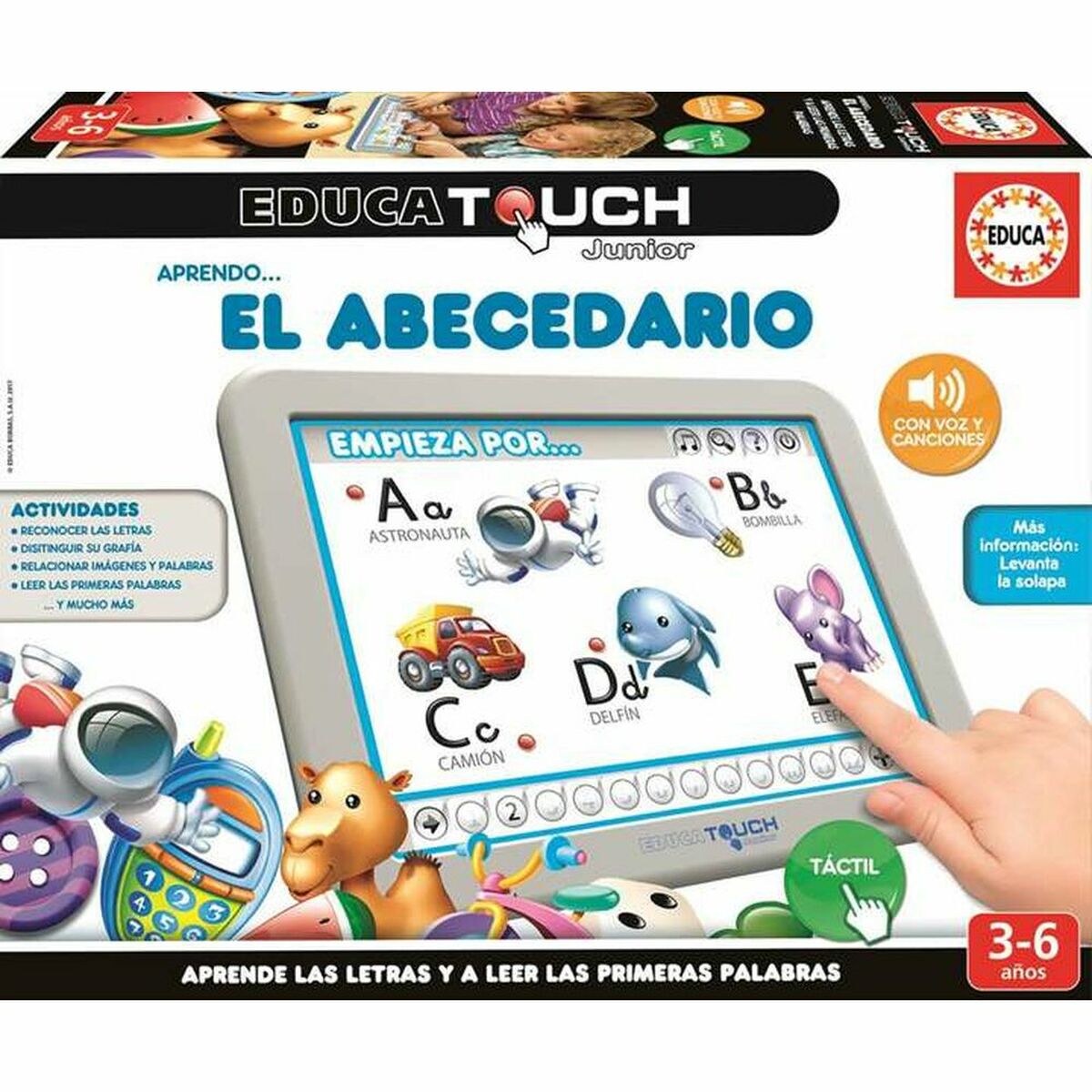 Educatief Spel El Abecedario Educa Touch Junior (ES)-Topper Trend