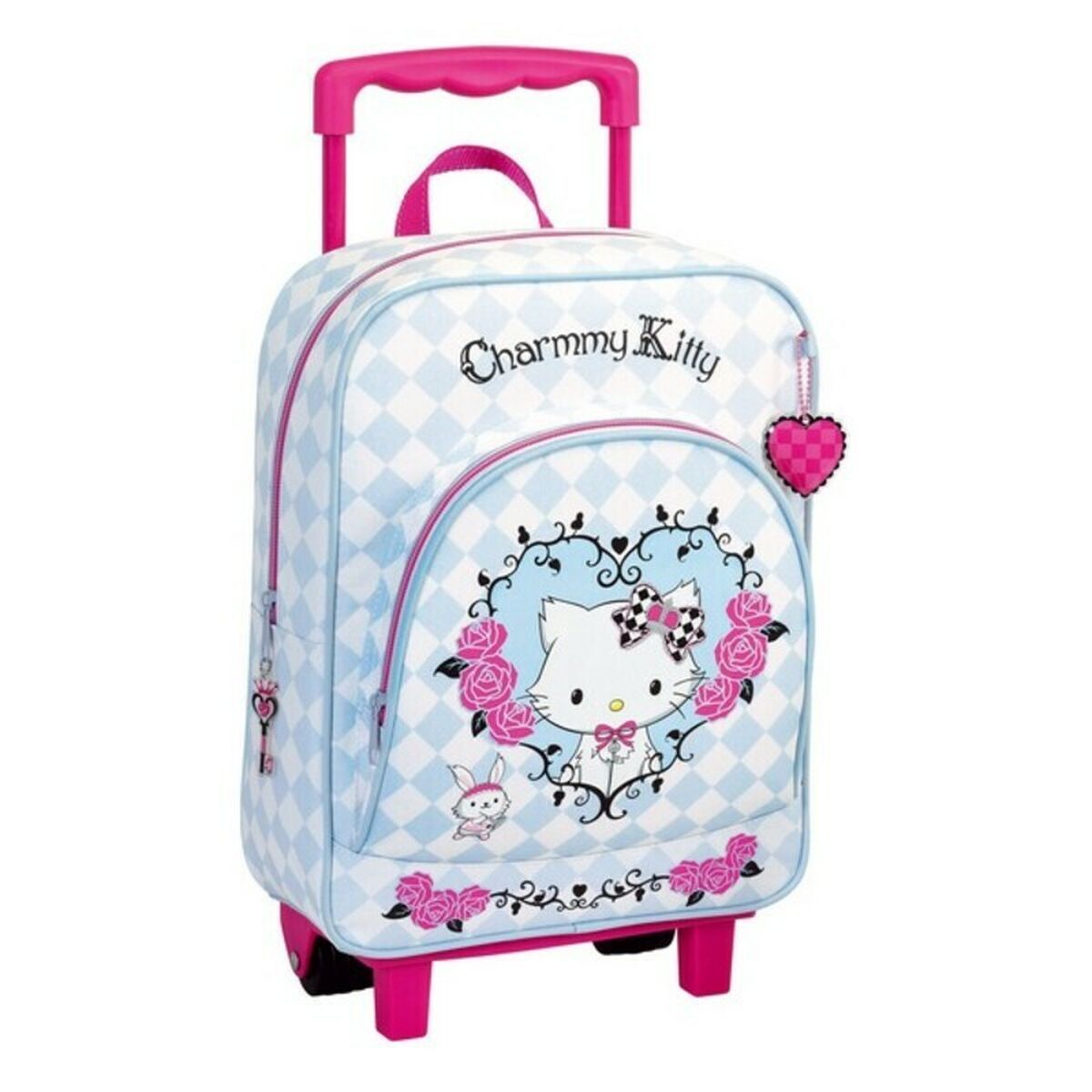 Opvouwbare Tassendrager Safta Fuchsia 30 x 85 x 23 cm-Topper Trend