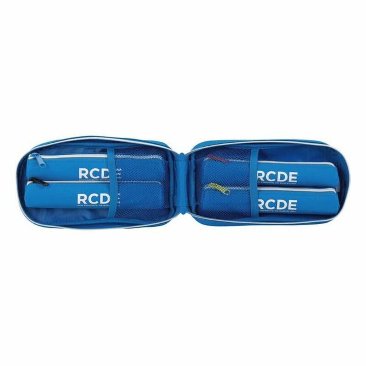 Etui RCD Espanyol Blauw Wit 12 x 23 x 5 cm-Topper Trend