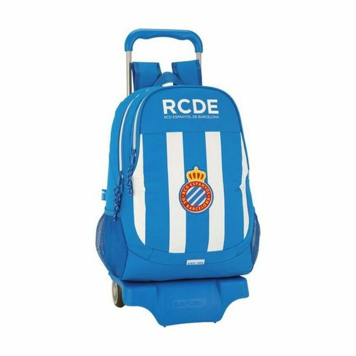 Schoolrugzak met Wielen 905 RCD Espanyol Blauw Wit 32 x 44 x 16 cm-Topper Trend