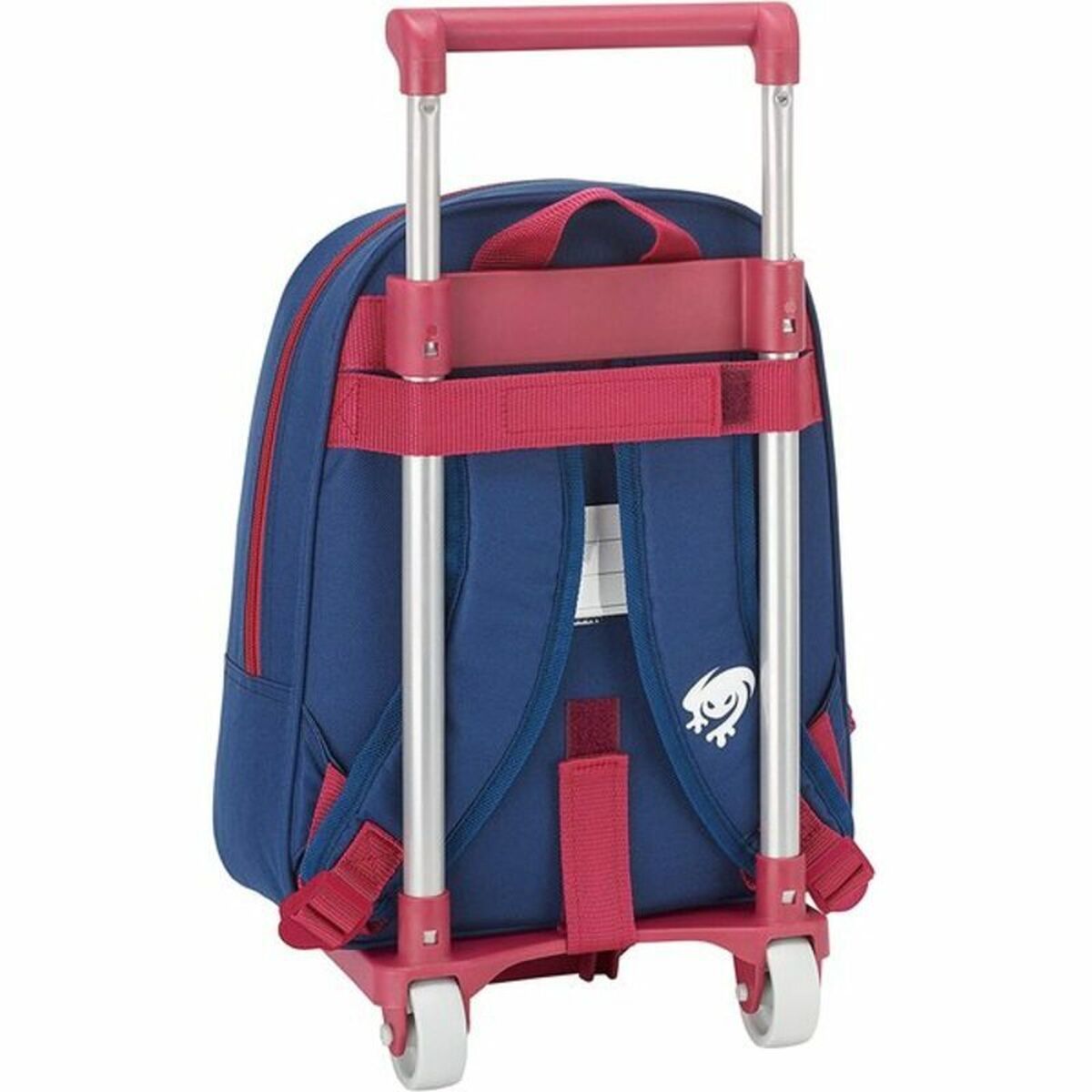 Schoolrugzak met Wielen 705 Levante U.D. Blauw Kastanjebruin 27 x 33 x 10 cm-Topper Trend