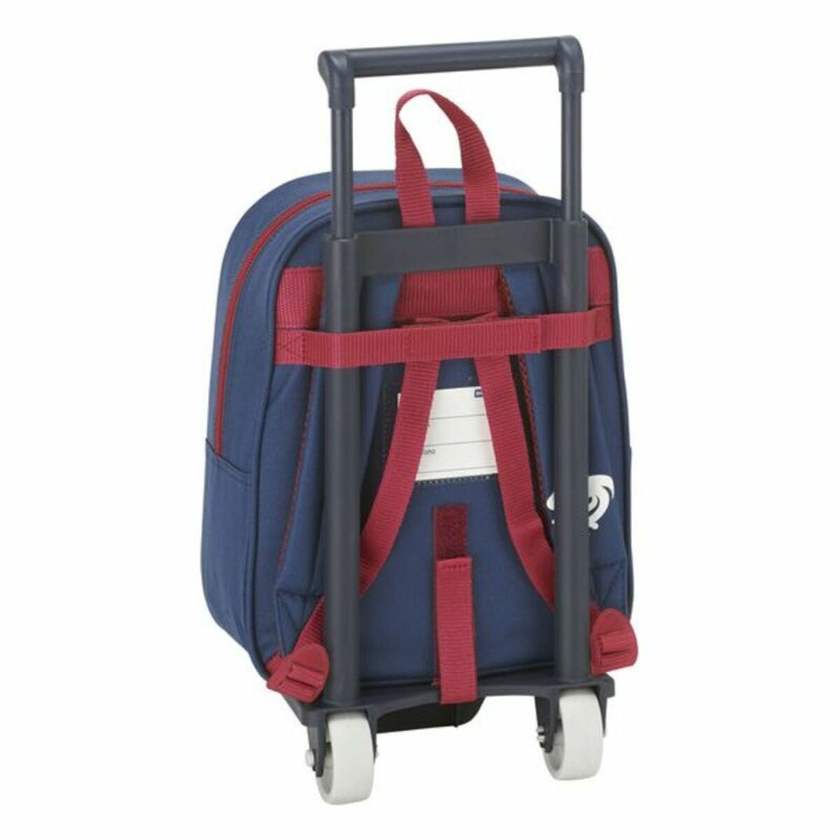 Schoolrugzak met Wielen 805 Levante U.D. Blauw Kastanjebruin 22 x 28 x 10 cm-Topper Trend