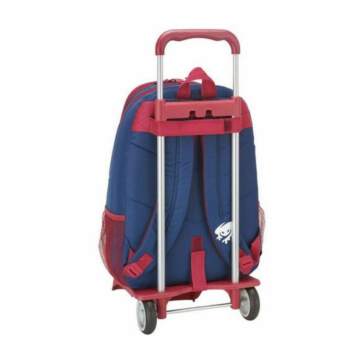 Schoolrugzak met Wielen 905 Levante U.D. Blauw Kastanjebruin 32 x 44 x 16 cm-Topper Trend