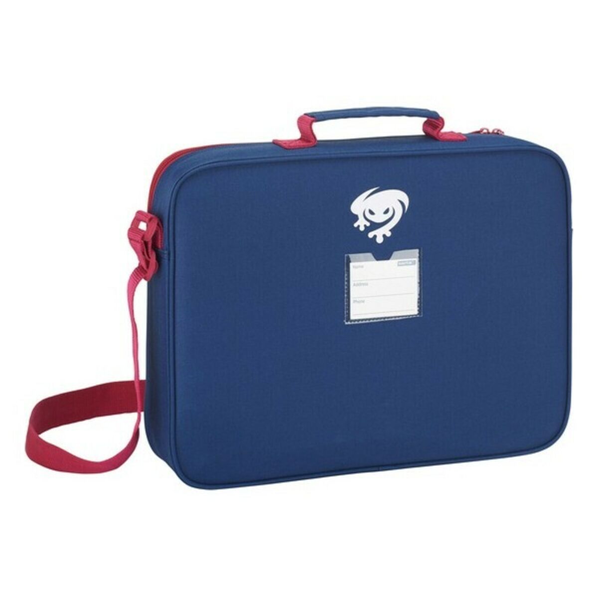 Schooltas Levante U.D. Blauw Kastanjebruin 38 x 28 x 6 cm-Topper Trend