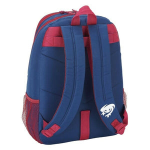 Schoolrugzak Levante U.D. Blauw Kastanjebruin 32 x 44 x 16 cm-Topper Trend