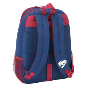 Schoolrugzak Levante U.D. Blauw Kastanjebruin 32 x 44 x 16 cm-Topper Trend