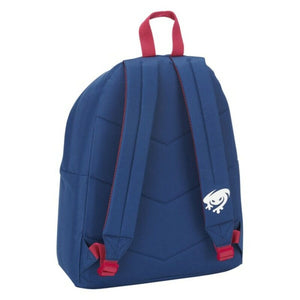 Schoolrugzak Levante U.D. Blauw Kastanjebruin 33 x 42 x 15 cm-Topper Trend