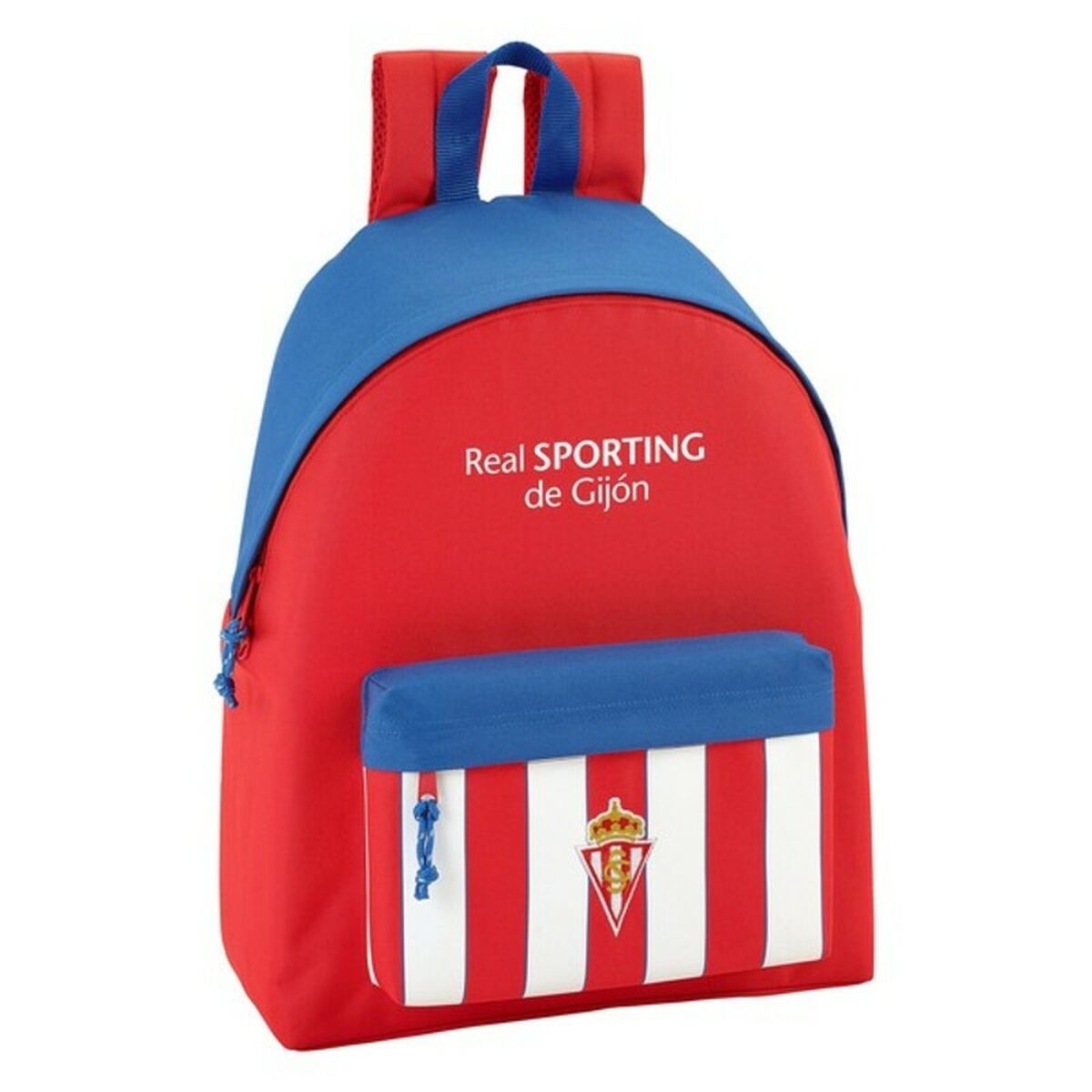 Schoolrugzak Real Sporting de Gijón Wit Rood 33 x 42 x 15 cm-Topper Trend