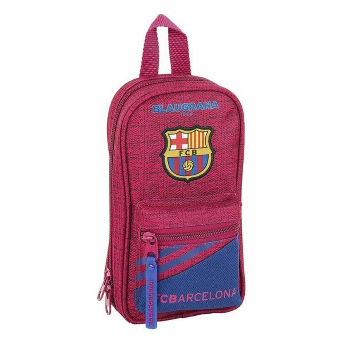 Etui F.C. Barcelona Blauw Kastanjebruin 12 x 23 x 5 cm 33 Onderdelen-Topper Trend