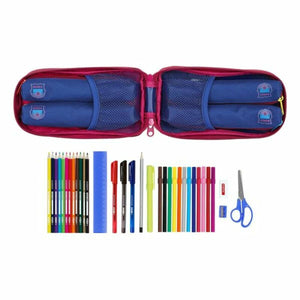 Etui F.C. Barcelona Blauw Kastanjebruin 12 x 23 x 5 cm 33 Onderdelen-Topper Trend