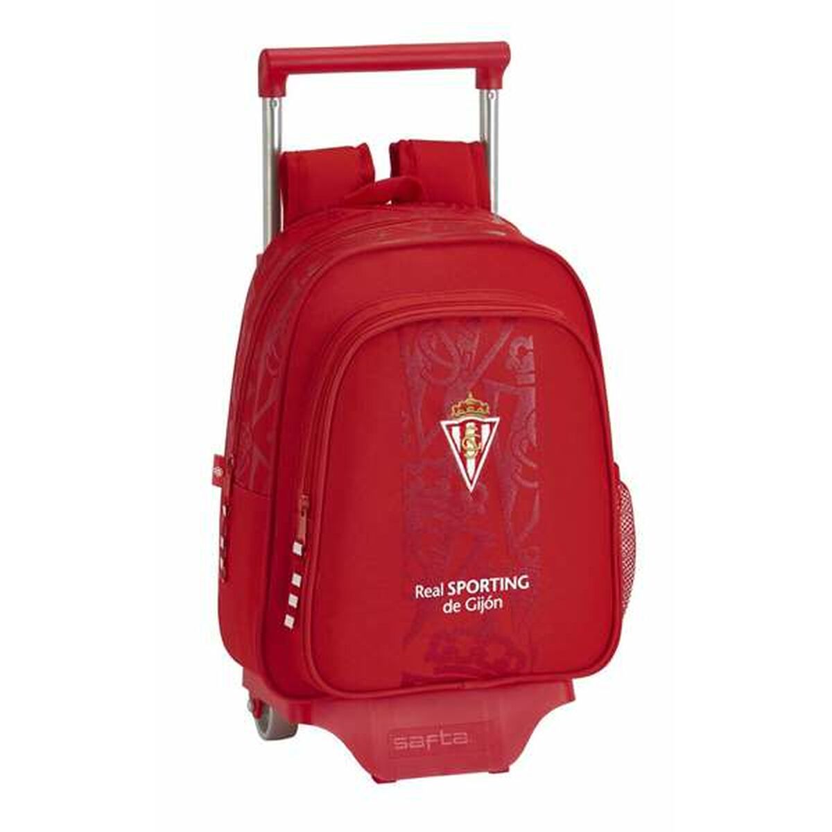 Schoolrugzak met Wielen 705 Real Sporting de Gijon Rood 27 x 33 x 10 cm-Topper Trend