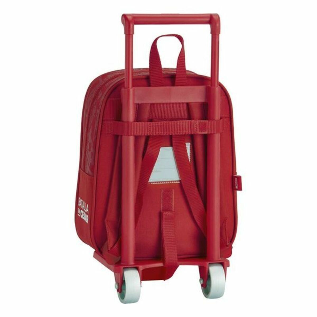 Schoolrugzak met Wielen 805 Real Sporting de Gijón Rood 22 x 28 x 10 cm-Topper Trend